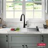 33&rdquo;&nbsp;Granite Composite&nbsp;Workstation Kitchen Sink&nbsp;Drop-In&nbsp;Top Mount Single Bowl with&nbsp;WorkFlow&trade; Ledge and Accessories